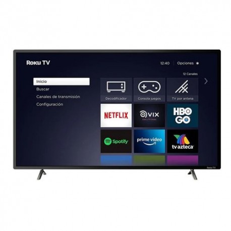 Smart TV 32 JVC LED HD HDMI USB Roku TV SI32R