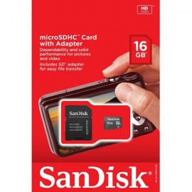 Memoria Sandisk Micro SD Clase 4/16GB